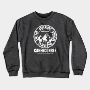 Caherconree Mountain, Mountaineering In Ireland Locations Crewneck Sweatshirt